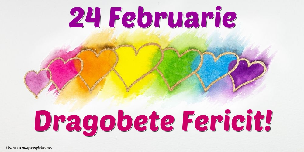 Felicitari de Dragobete - 24 Februarie Dragobete Fericit! - mesajeurarifelicitari.com