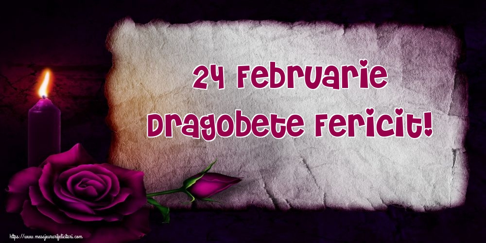 24 Februarie Dragobete Fericit!