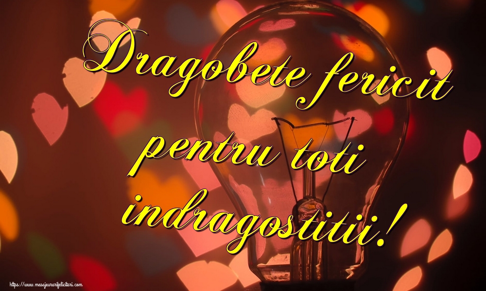 Dragobete fericit pentru toti indragostitii!