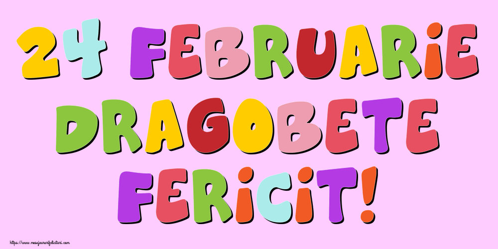 24 Februarie Dragobete fericit!