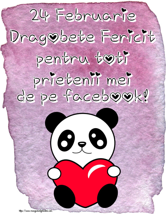 Dragobete 24 Februarie Dragobete Fericit pentru toti prietenii mei de pe facebook! ~ ursulet cu inimioara