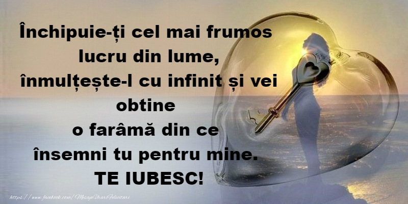 Te iubesc!