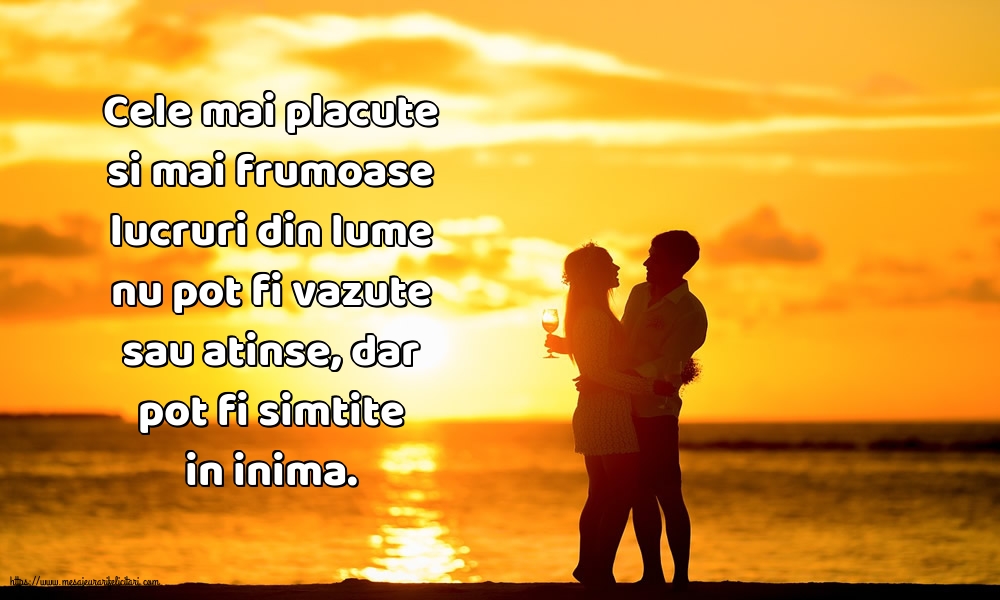 Dragoste Cele mai placute si mai frumoase lucruri din lume