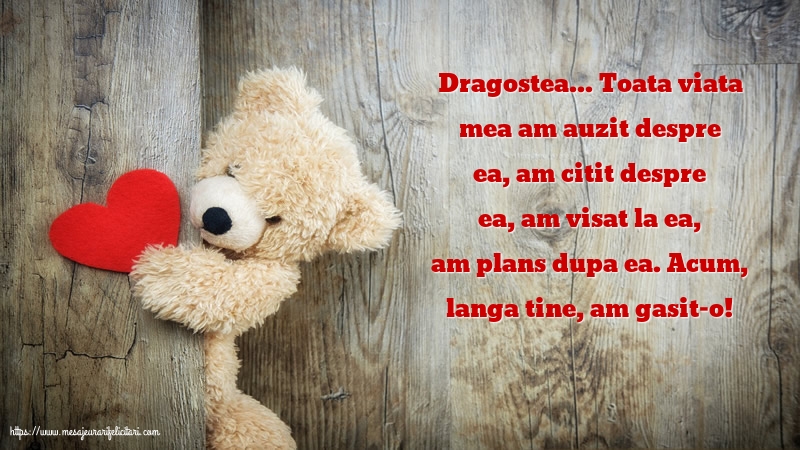 Dragostea...