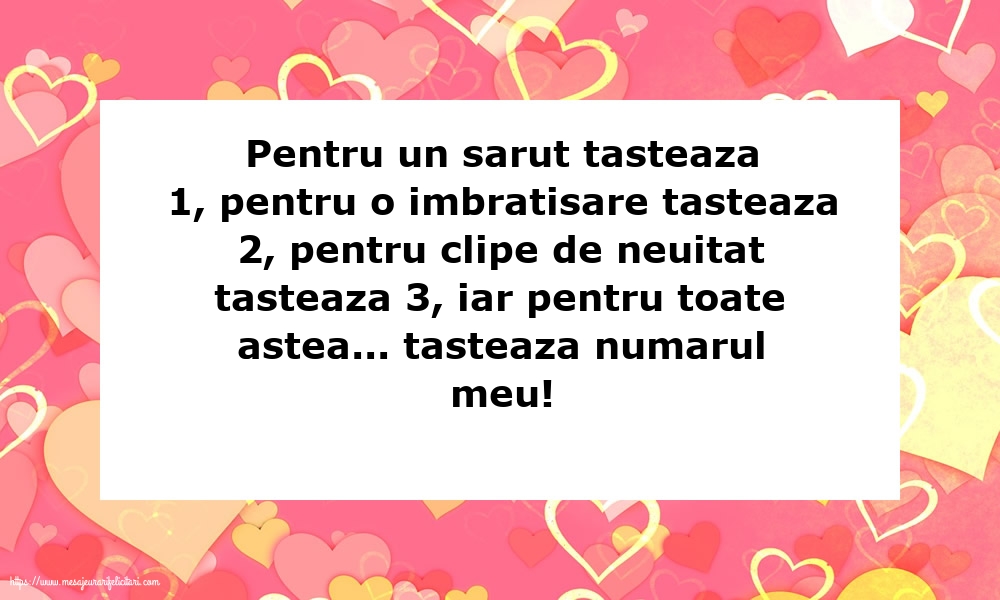 Tasteaza numarul meu!
