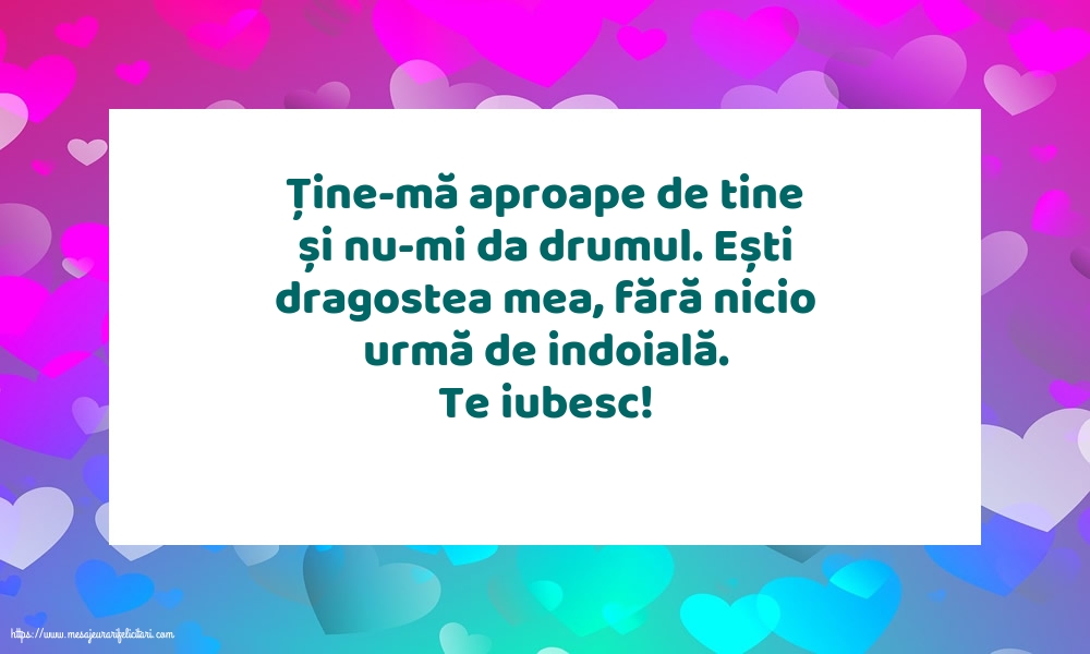 Te iubesc!