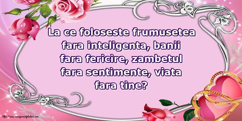 Dragoste Viata fara tine?