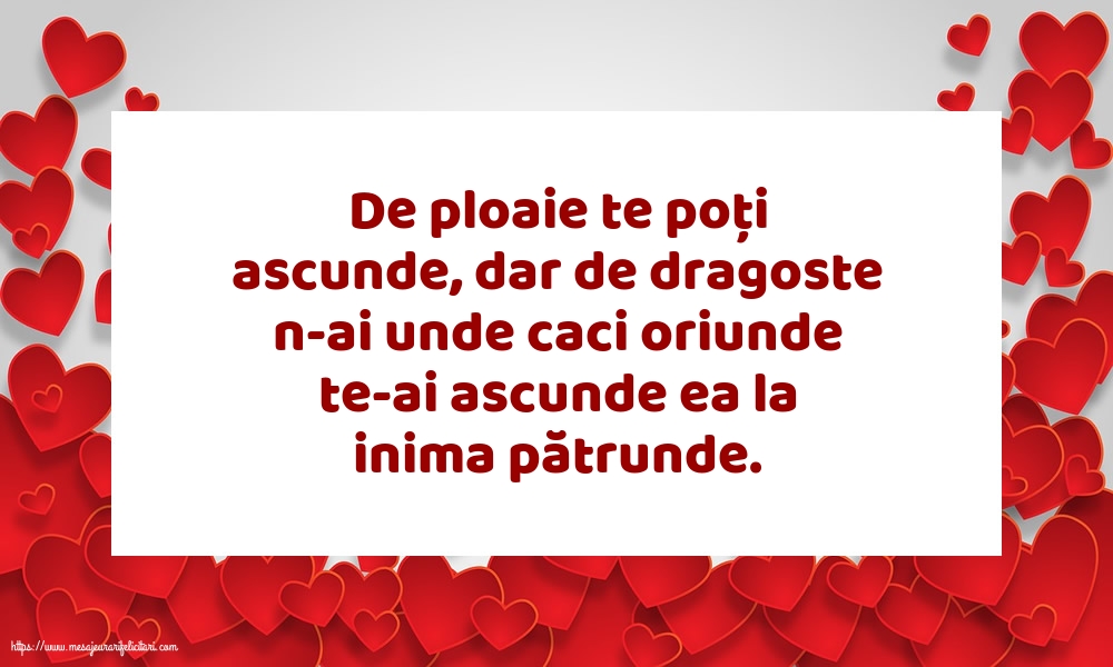 De dragoste nu te poți ascunde