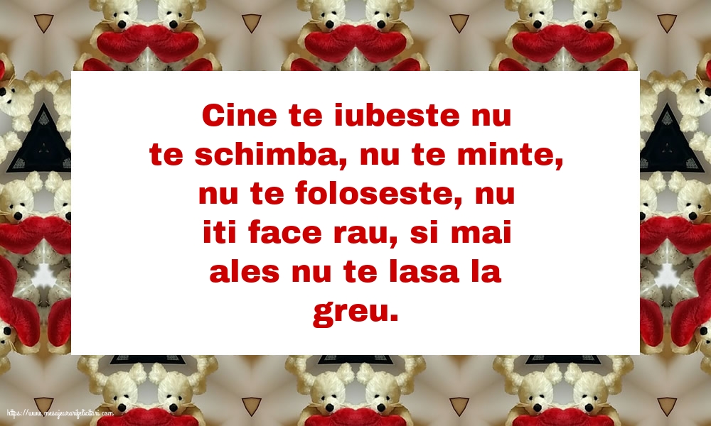 Dragoste Cine te iubeste?