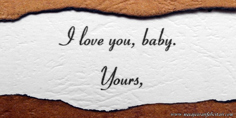 Felicitari de dragoste - I love you, baby - mesajeurarifelicitari.com