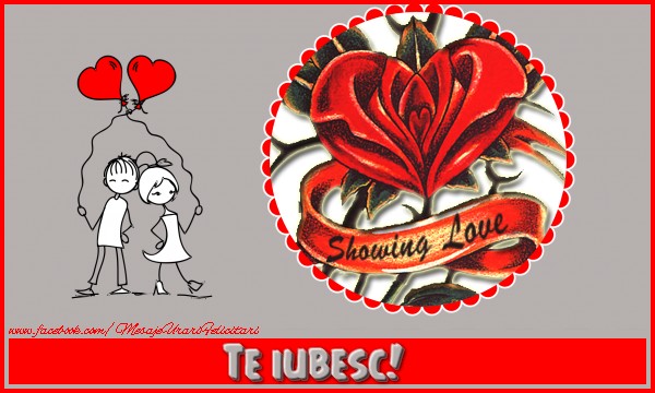 Te iubesc!