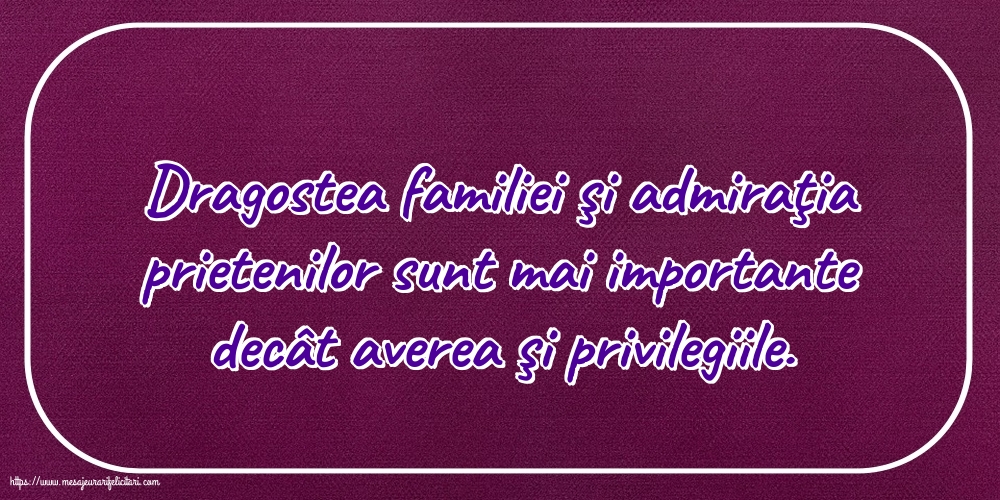 Familie Dragostea familiei şi admiraţia prietenilor