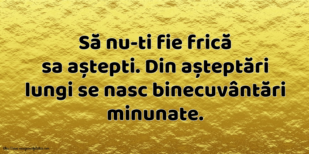 Familie Să nu-ti fie frică sa aștepti