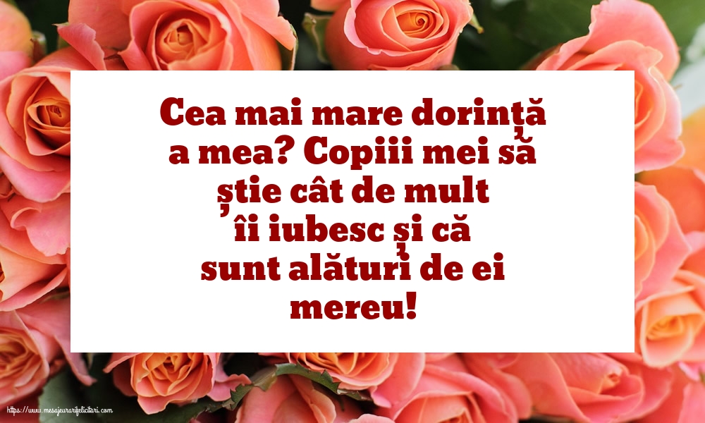 Familie Cea mai mare dorință a mea