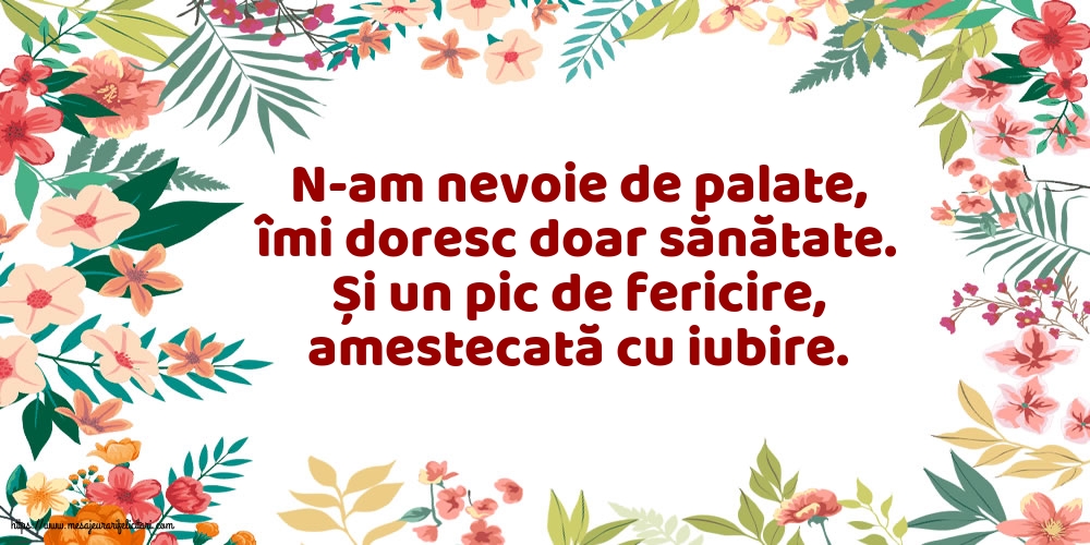 Familie N-am nevoie de palate