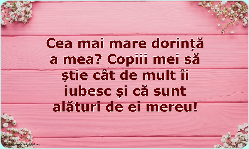 Familie Cea mai mare dorință a mea