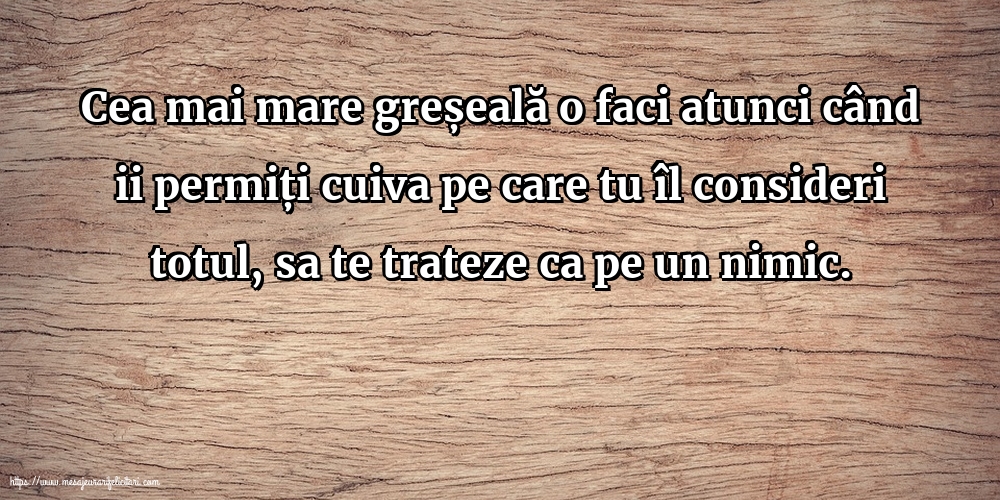 Familie Cea mai mare greșeală