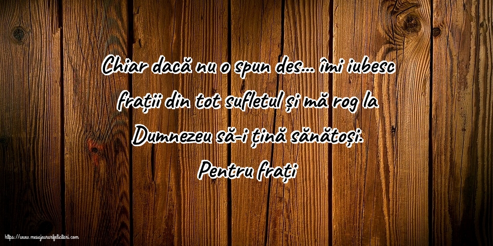 Familie Pentru frați