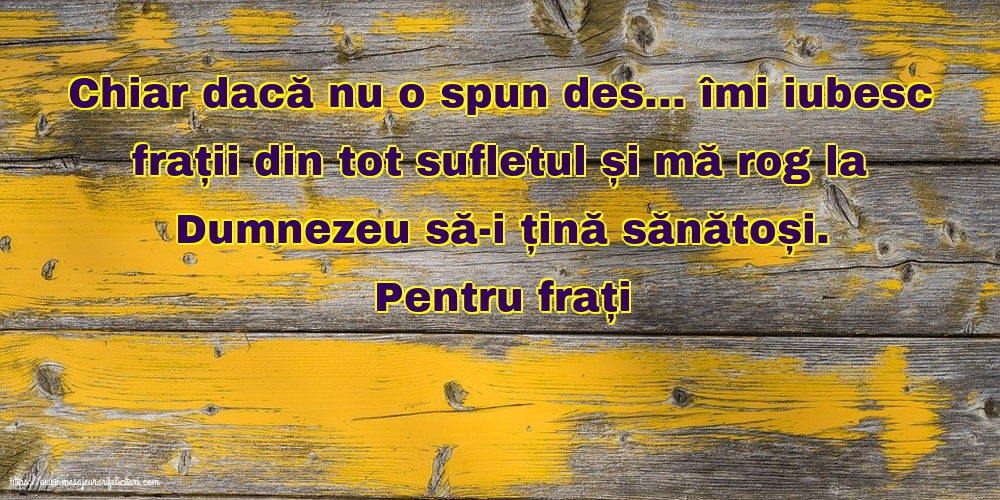 Familie Pentru frați