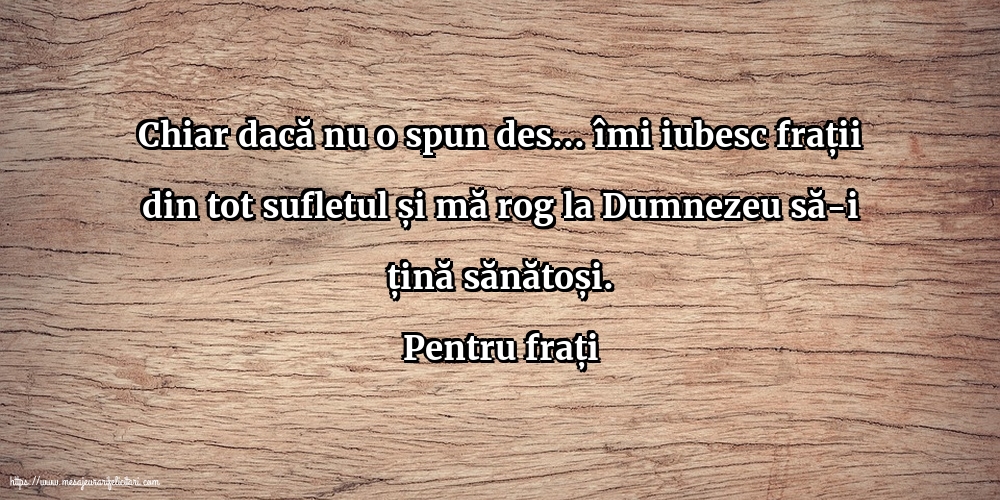 Familie Pentru frați