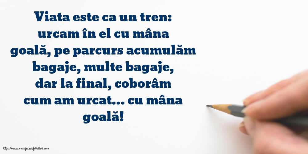 Familie Viata este ca un tren