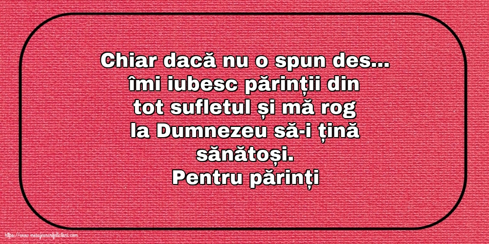 Familie Pentru părinți