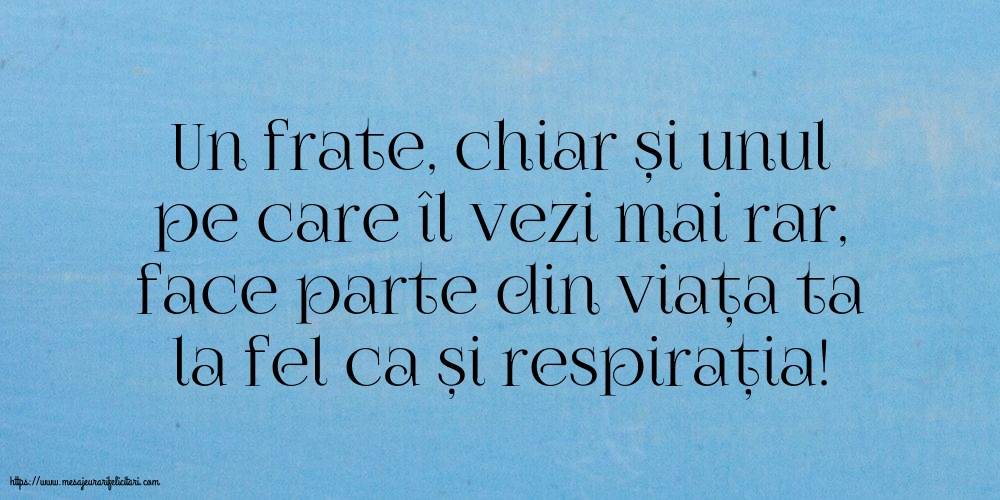 Familie Pentru fratele meu