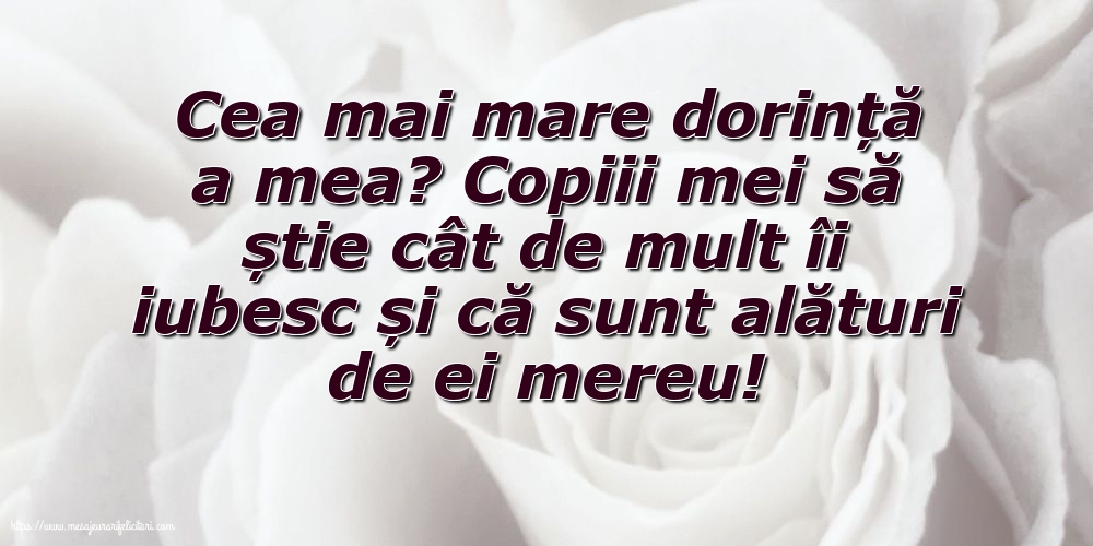 Familie Cea mai mare dorință a mea