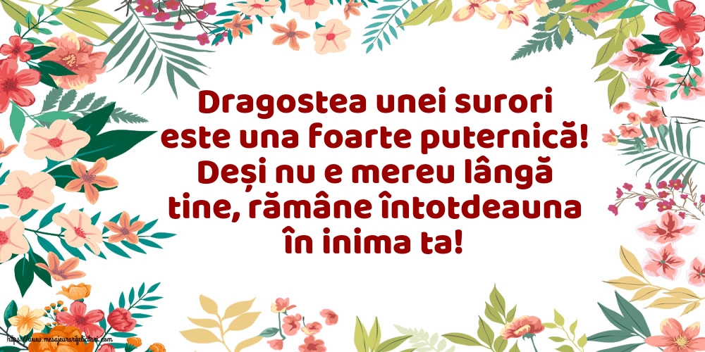 Familie Dragostea unei surori