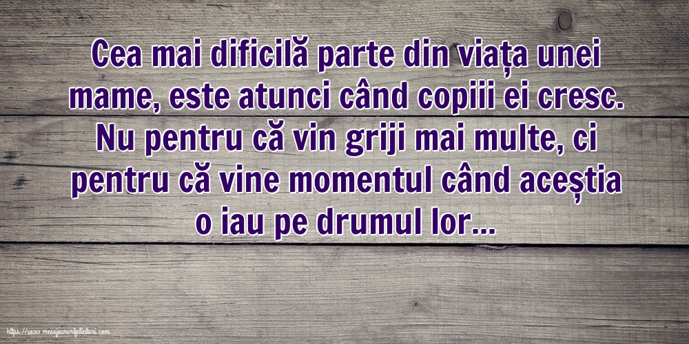 Familie Cea mai dificilă parte din viața unei mame