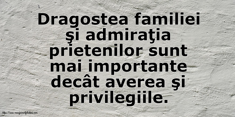 Familie Dragostea familiei şi admiraţia prietenilor