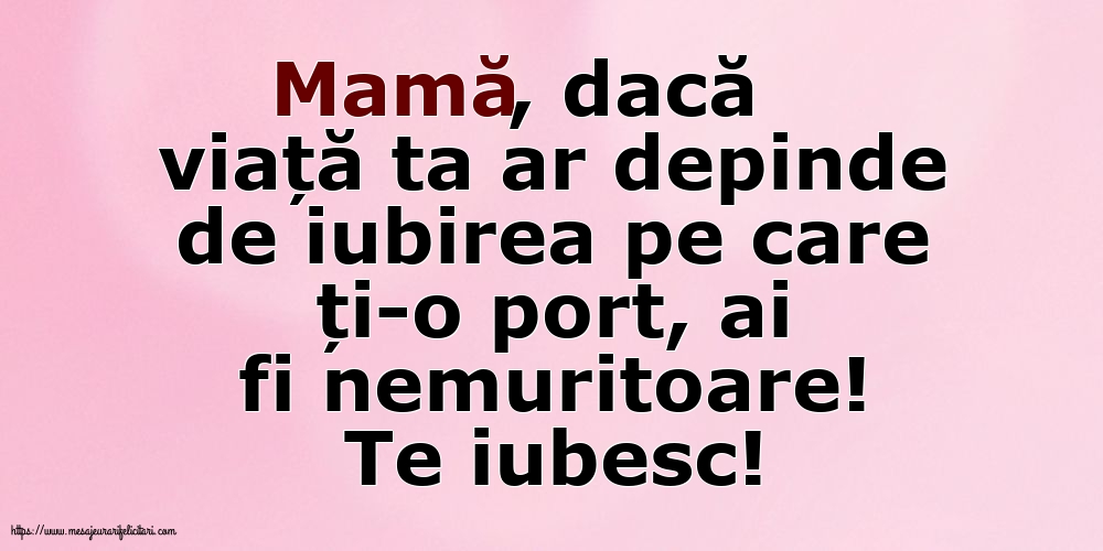 Familie Te iubesc, Mamă!