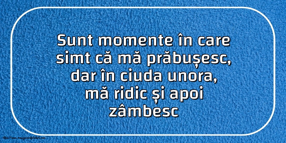 Familie Sunt momente în care simt că mă prăbușesc