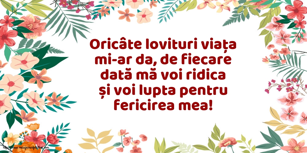 Imagini despre Familie - Voi lupta pentru fericirea mea! - mesajeurarifelicitari.com