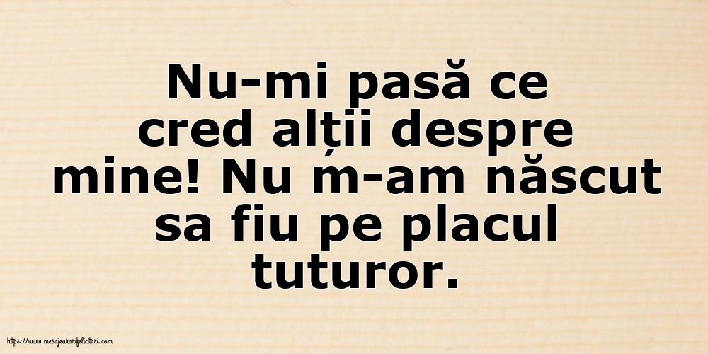 Familie Nu-mi pasă ce cred alții despre mine!