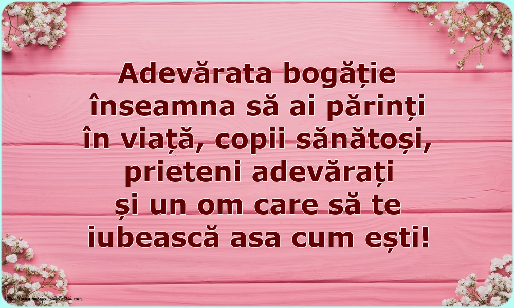 Familie Adevărata bogăție