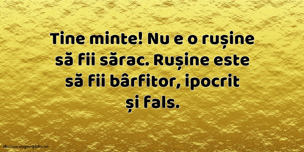 Familie Nu e o rușine să fii sărac