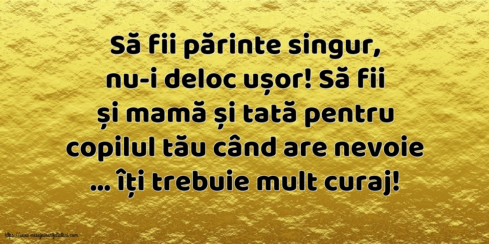 Familie Să fii părinte singur, nu-i deloc ușor!