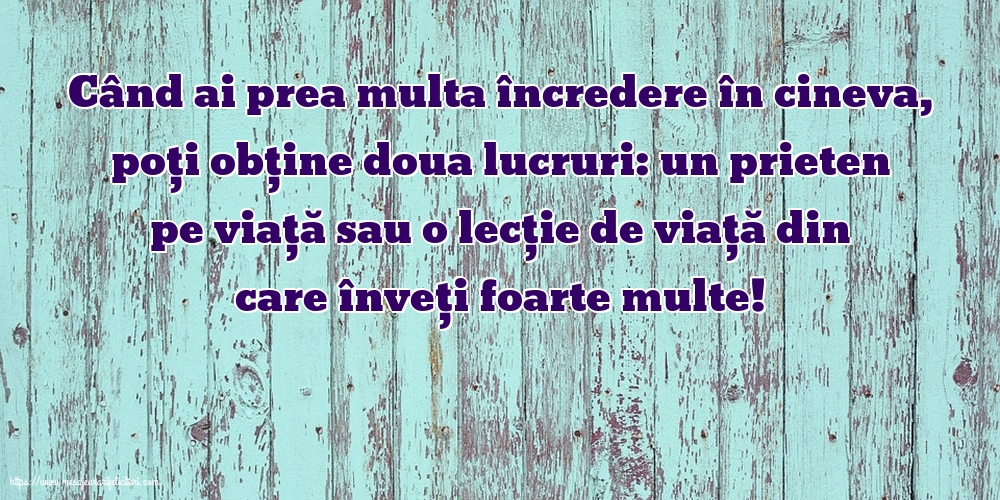 Familie Când ai prea multa încredere în cineva...