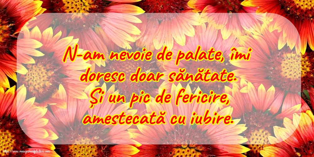 Familie N-am nevoie de palate