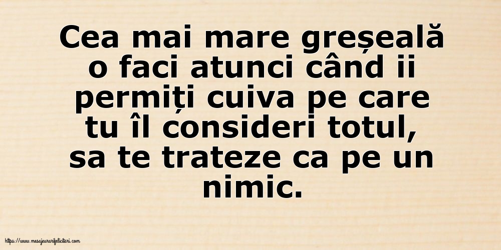 Familie Cea mai mare greșeală