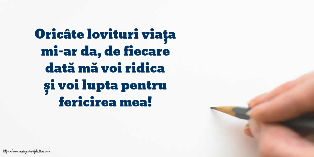 Familie Voi lupta pentru fericirea mea!