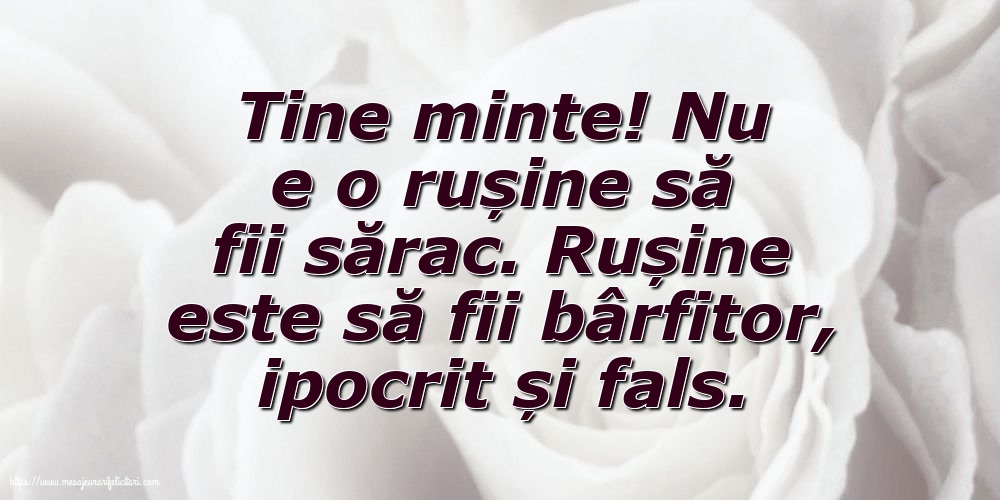 Familie Nu e o rușine să fii sărac