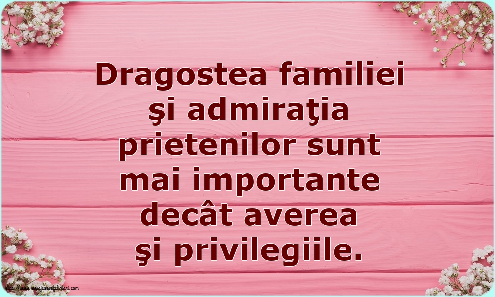 Familie Dragostea familiei şi admiraţia prietenilor