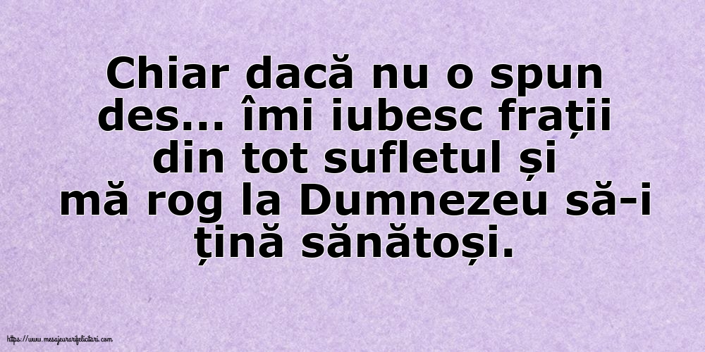 Familie Pentru frați