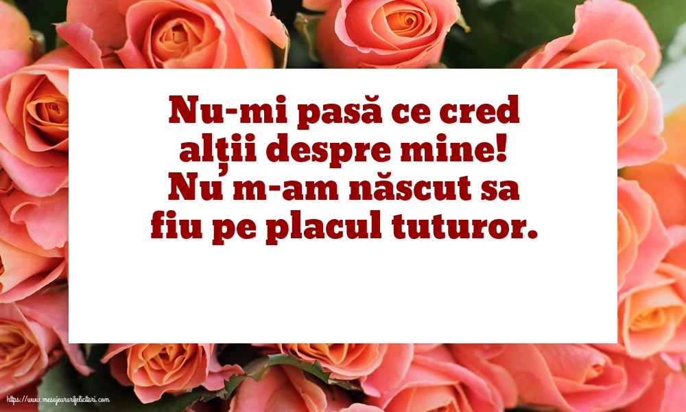 Familie Nu-mi pasă ce cred alții despre mine!