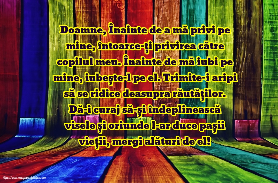 Familie Rugăciune pentru copilul meu