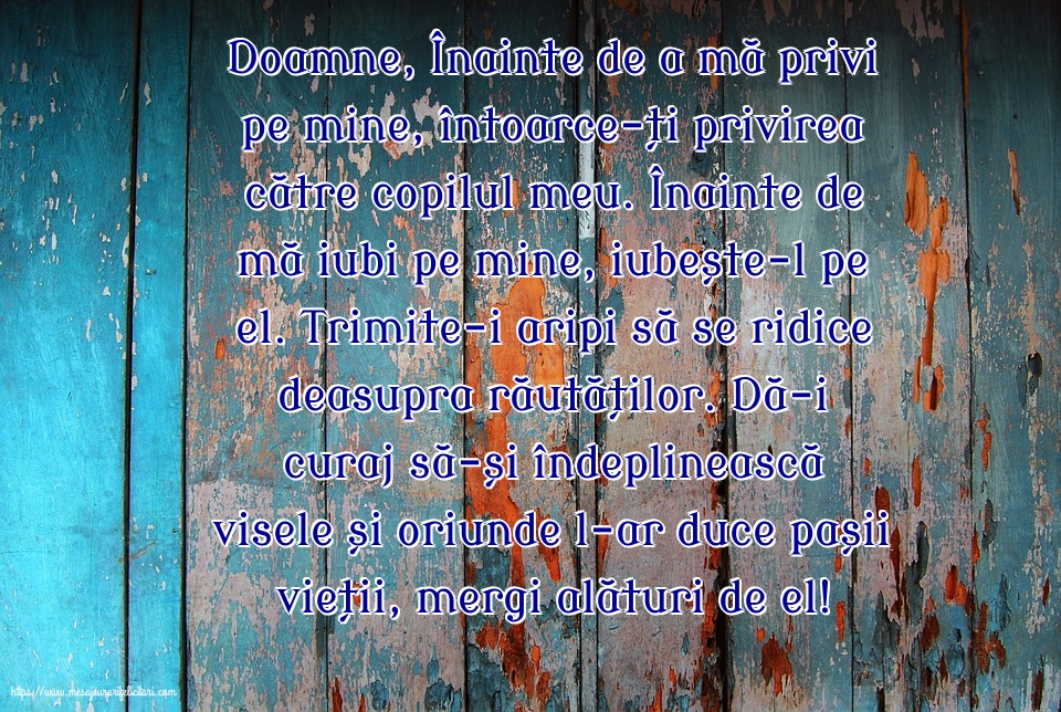 Familie Rugăciune pentru copilul meu