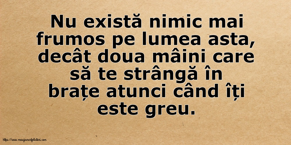 Nu există nimic mai frumos pe lumea asta
