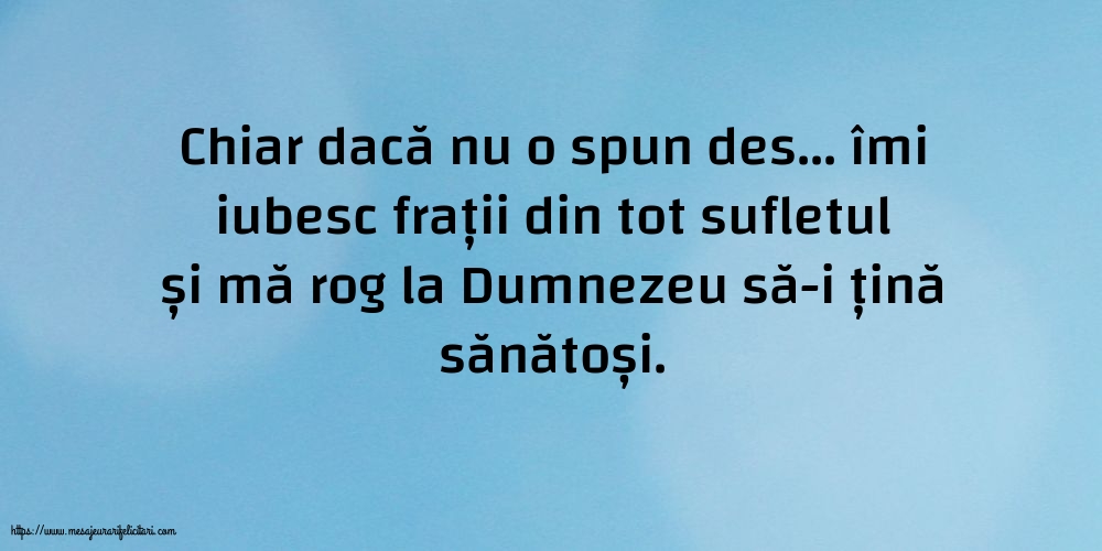 Familie Pentru frați